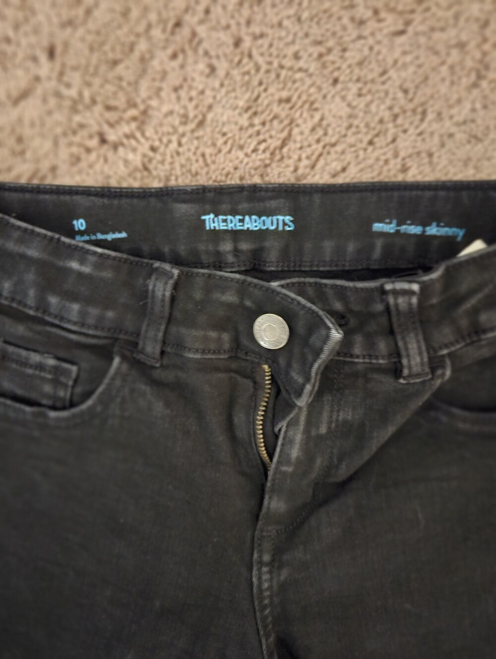 Girls Lot of 3 Jeans, Size 10/12, CUTE! - Picture 4 of 4